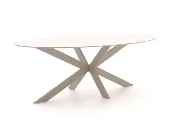 Kees Smit Bellagio Furato ellips dining tuintafel 240x120cm aanbieding