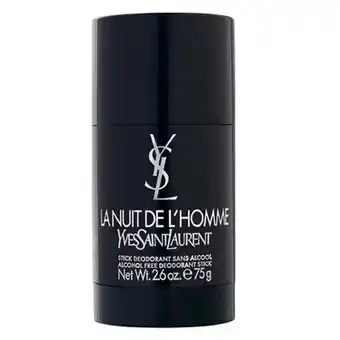 Parfumerie Yves Saint Laurent La Nuit de l'Homme 75 gr Deodorant Stick aanbieding