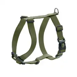 Zooplus HUNTER Set: Tuig London Vario Rapid M + riem 200cm/15mm London, olijfgroen aanbieding