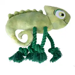 Zooplus TIAKI hondenspeeltje kameleon Pedro ca. l 28 x b 15 x h 6 cm hond aanbieding