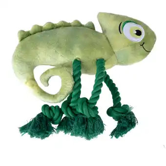 Zooplus TIAKI hondenspeeltje kameleon Pedro ca. l 28 x b 15 x h 6 cm hond aanbieding