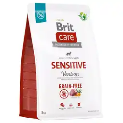 Zooplus 2x3kg Brit Care Hond Graanvrij Sensitive Wild & Aardappel droog hondenvoer aanbieding