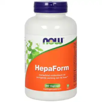 De Online Drogist NOW HepaForm Capsules 180CP aanbieding