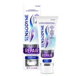De Online Drogist Sensodyne Clinical Repair Active White Tandpasta 75ML aanbieding