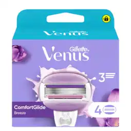 De Online Drogist Gillette Venus ComfortGlide Breeze Scheermesjes 4ST aanbieding