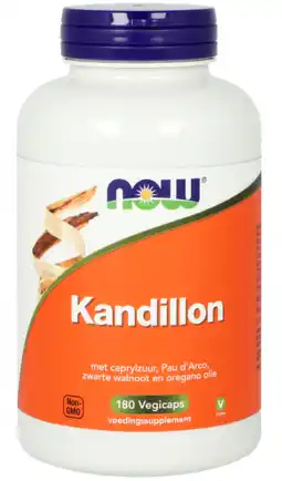 De Online Drogist NOW Kandillon Capsules 180VCP aanbieding