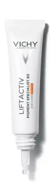 De Online Drogist Vichy Liftactiv Pigment Specialist B3 Eye Care SPF50+ 15ML aanbieding