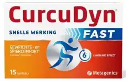 De Online Drogist Metagenics Curcudyn Fast Capsules 15CP aanbieding
