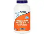 De Online Drogist NOW Omega-3 Max Visolie met D3 Softgels 180SG aanbieding