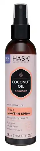 De Online Drogist Hask Coconut Oil 5-in-1 Leave-In Spray 175ML aanbieding
