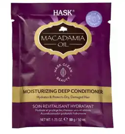 De Online Drogist Hask Macadamia Oil Deep Conditioner 50GR aanbieding