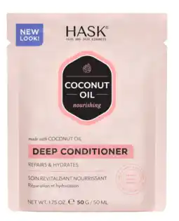 De Online Drogist Hask Coconut Oil Deep Conditioner 50GR aanbieding