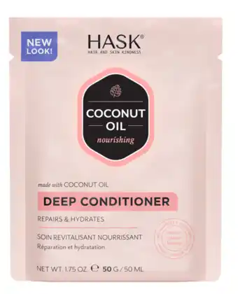 De Online Drogist Hask Coconut Oil Deep Conditioner 50GR aanbieding