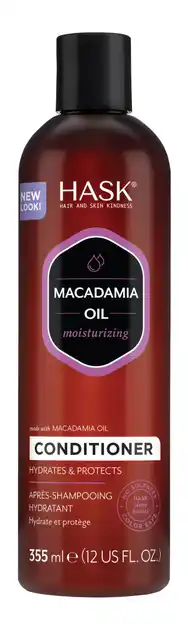 De Online Drogist Hask Macadamia Oil Conditioner 355ML aanbieding