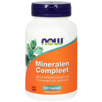De Online Drogist NOW Mineralen Compleet Capsules 120VCP aanbieding
