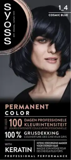 De Online Drogist Syoss Cosmic Blue 1-4 1ST aanbieding