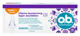 De Online Drogist OB ExtraProtect Tampons Super 16ST aanbieding