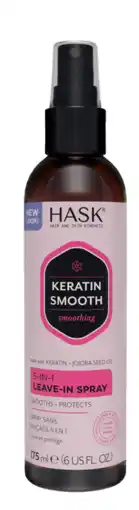 De Online Drogist Hask Keratin Smooth 5-in-1 Leave-In Spray 175ML aanbieding