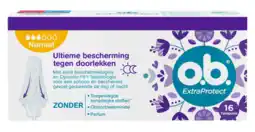 De Online Drogist OB ExtraProtect Tampons Normal 16ST aanbieding