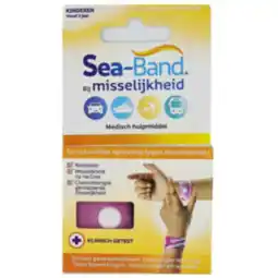 De Online Drogist Sea Band Polsbandjes Bij Misselijkheid Kinderen Roze 2ST aanbieding