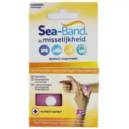 De Online Drogist Sea Band Polsbandjes Bij Misselijkheid Kinderen Roze 2ST aanbieding