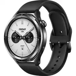 MediaMarkt Xiaomi Watch S4 Smartwatch Zwart aanbieding