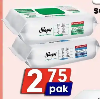 Özbaktat Supermarkt Sleepy schoonmaakdoeken aanbieding