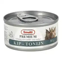 Van Cranenbroek Natvoer kat slices kip-tonijn 80g aanbieding