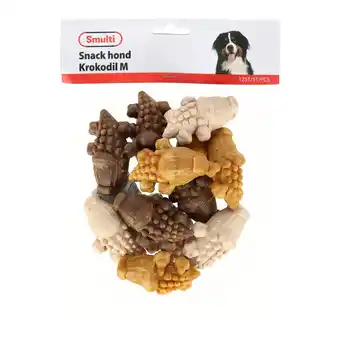 Van Cranenbroek Snack hond krokodil M 12st aanbieding