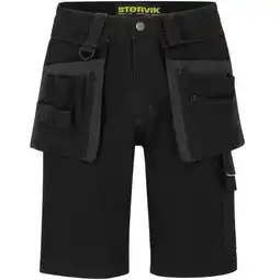 Welkoop Størvik Thijs - Korte Werkbroek - Zwart aanbieding