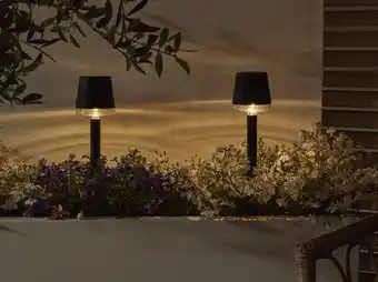 Welkoop Luxform Cala d'Or - Tuinlamp - Zwart - Warm wit aanbieding