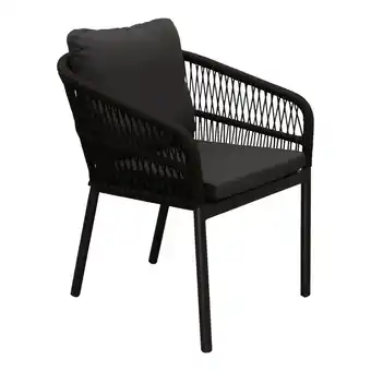 Van Cranenbroek Stoel stapel Barzio zwart +kussens aanbieding