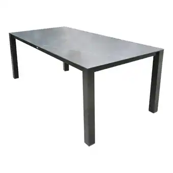 Van Cranenbroek Tafel Versilia 220x100 cm Zwart Bois le Duc aanbieding