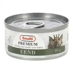 Van Cranenbroek Natvoer kat slices eend 80g aanbieding