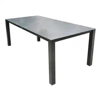 Van Cranenbroek Tafel Versilia 160x90 cm Zwart Bois le Duc aanbieding