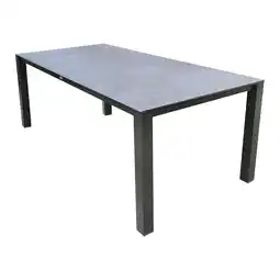 Van Cranenbroek Tafel Ferovia 160x90 cm Antraciet Bois le Duc aanbieding