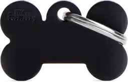 Welkoop My Family Bot - Hondenpenning - Zwart - S - 30x19 mm aanbieding