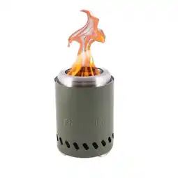 Welkoop RedFire Volcano Pellet - Tafelhaard S - Olijf groen - RVS - 18,7x14x18,7 cm aanbieding