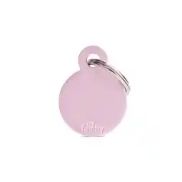 Welkoop My Family Rond - Hondenpenning - Roze - S - 21x28 mm aanbieding