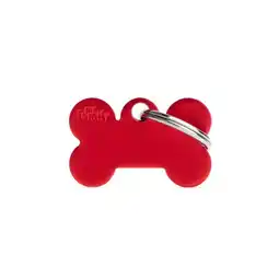Welkoop My Family Bot - Hondenpenning - Rood - S - 30x19 mm aanbieding