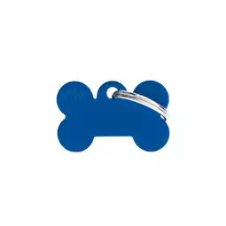 Welkoop My Family Bot - Hondenpenning - Blauw - S - 30x19 mm aanbieding