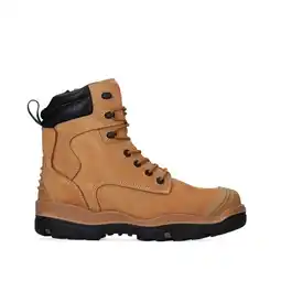 Welkoop Bata Helix Longreach Rits - Brede leest - Werkschoenen - Bruin S3 aanbieding