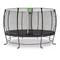Welkoop Exit Lotus Classic - Trampolines - ø 427 cm x 27 cm - Zwart - Rond aanbieding