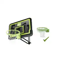 Welkoop Exit Galaxy Muurmontage met dunkring - Basketbalbord - Zwart aanbieding