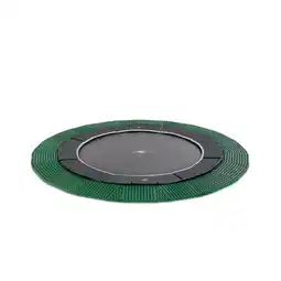 Welkoop Exit Dynamic - Groundlevel trampoline - ø 305 cm x 3 cm - Zwart - Rond aanbieding