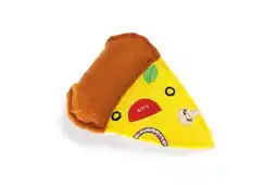 Welkoop Karlie Pizzapunt - Knuffel - Kattenspeeltje - Geel - 10,5x8x1 cm aanbieding