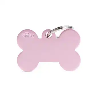 Welkoop My Family Bot - Hondenpenning - Roze - L - 38x25 mm aanbieding