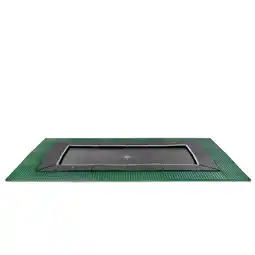 Welkoop Exit Dynamic - Groundlevel trampoline - 305 x 519 cm x 3 cm - Zwart - Rechthoekig aanbieding