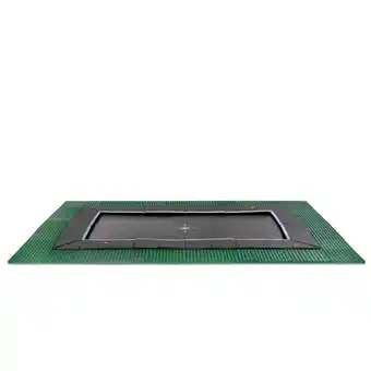 Welkoop Exit Dynamic - Groundlevel trampoline - 305 x 519 cm x 3 cm - Zwart - Rechthoekig aanbieding