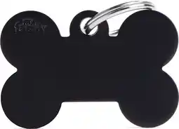 Welkoop My Family Bot - Hondenpenning - Zwart - L - 38x24 mm aanbieding